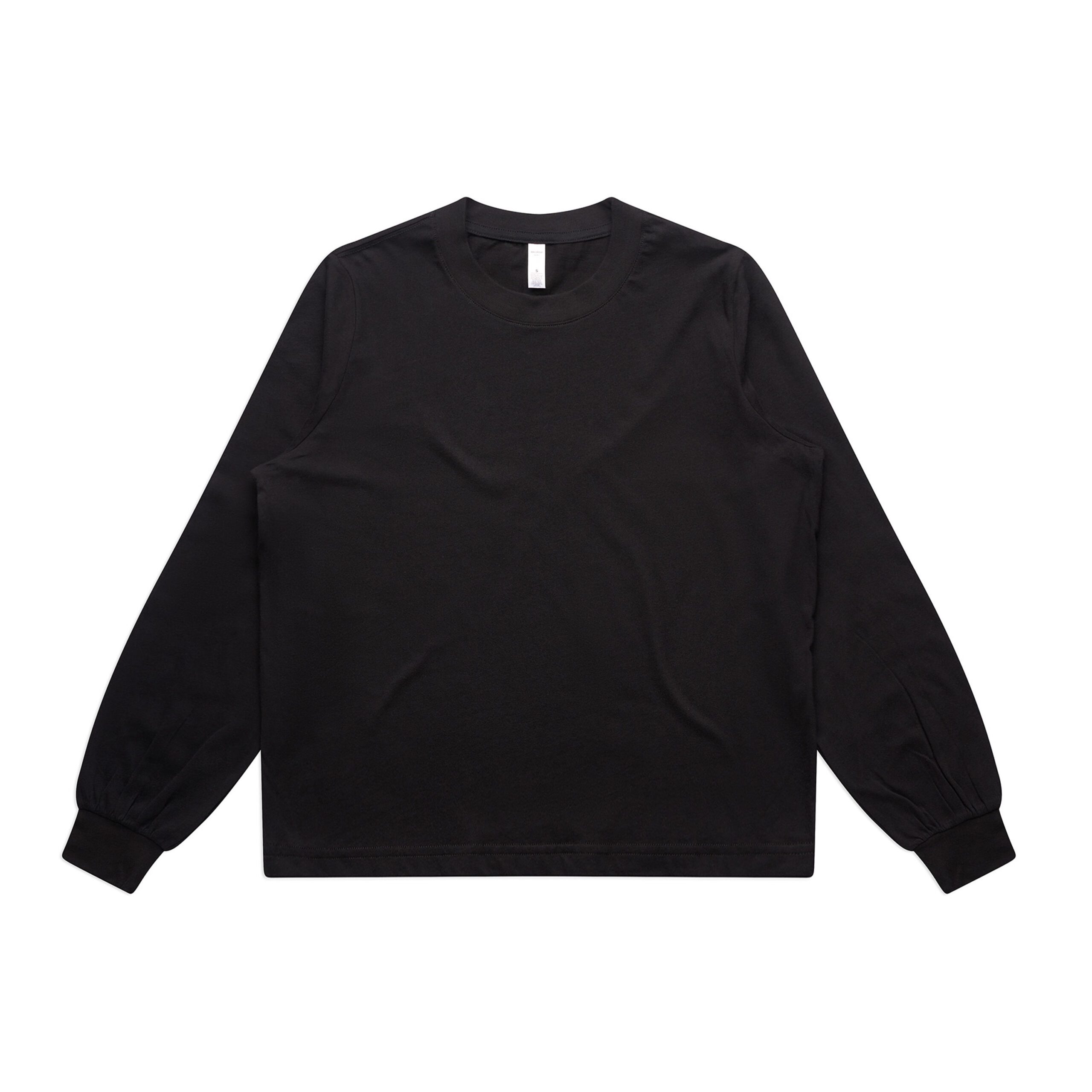ASColour Womens Soft LS Tee black scaled ASColour Womens Soft LS Tee black scaled