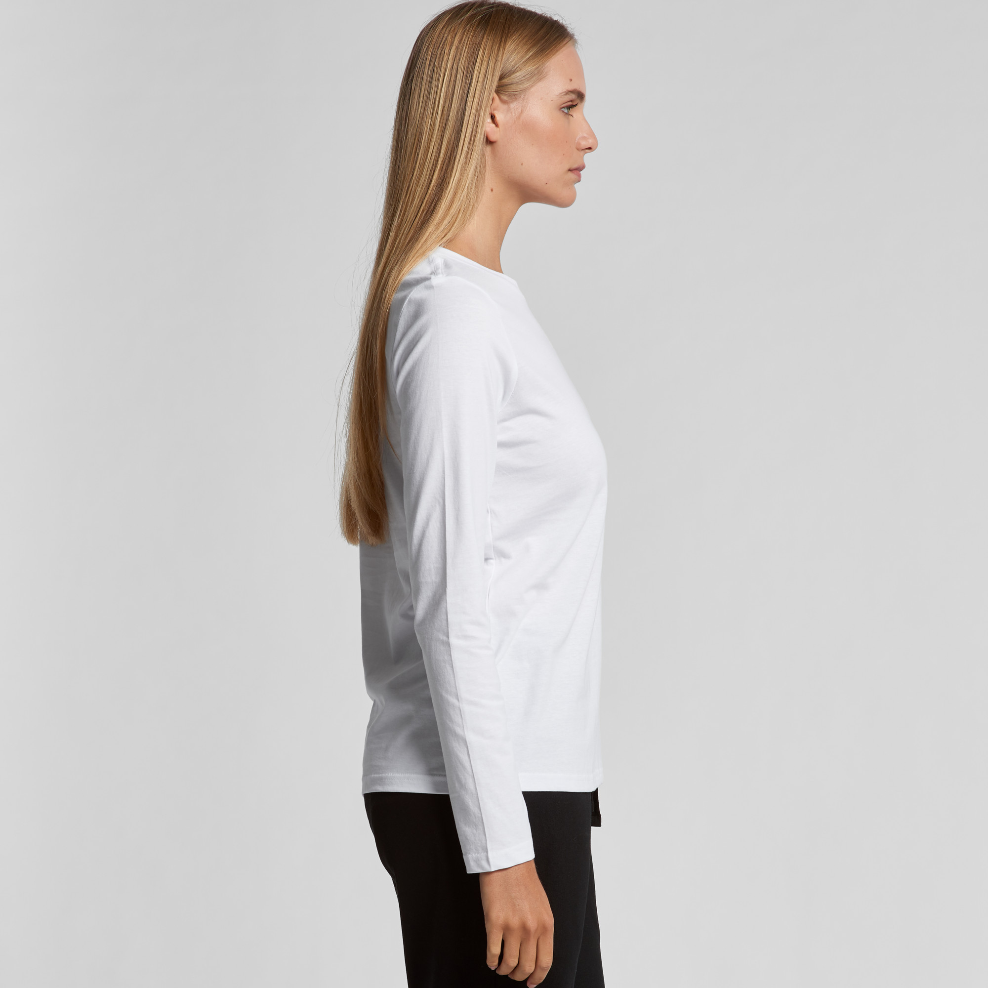 ASColour Womens Sophie LS Tee side ASColour Womens Sophie LS Tee side