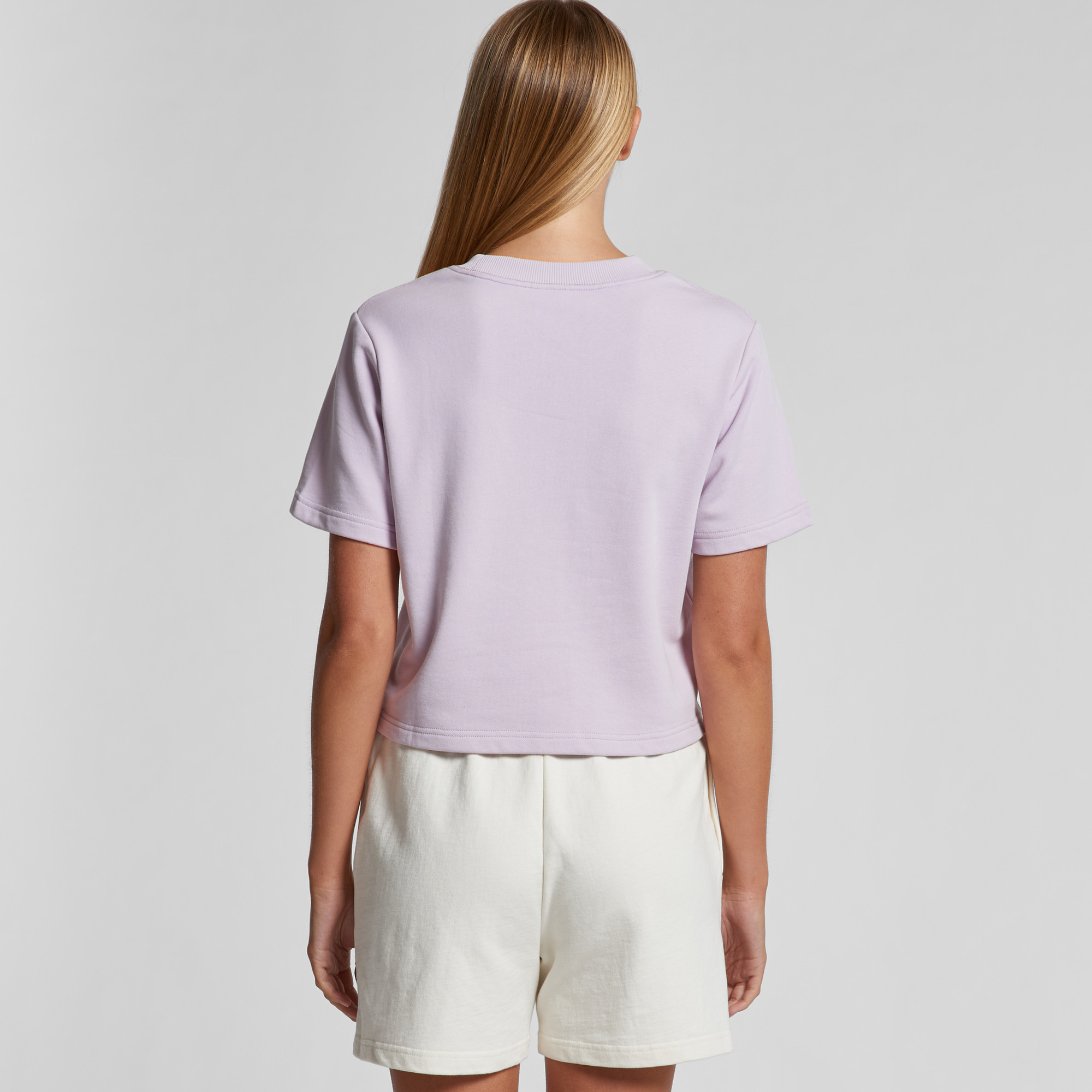 ASColour Womens Terry Tee back ASColour Womens Terry Tee back