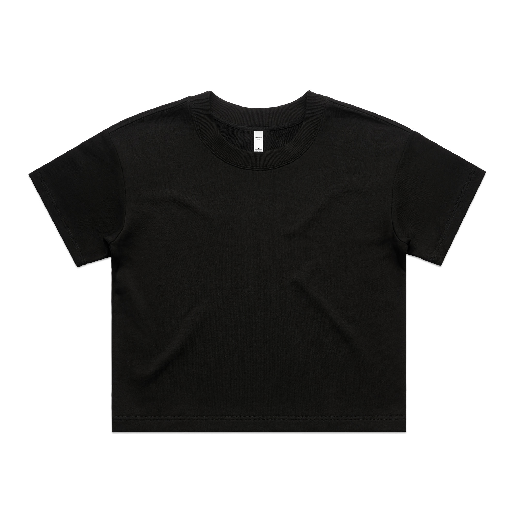 ASColour Womens Terry Tee black ASColour Womens Terry Tee black