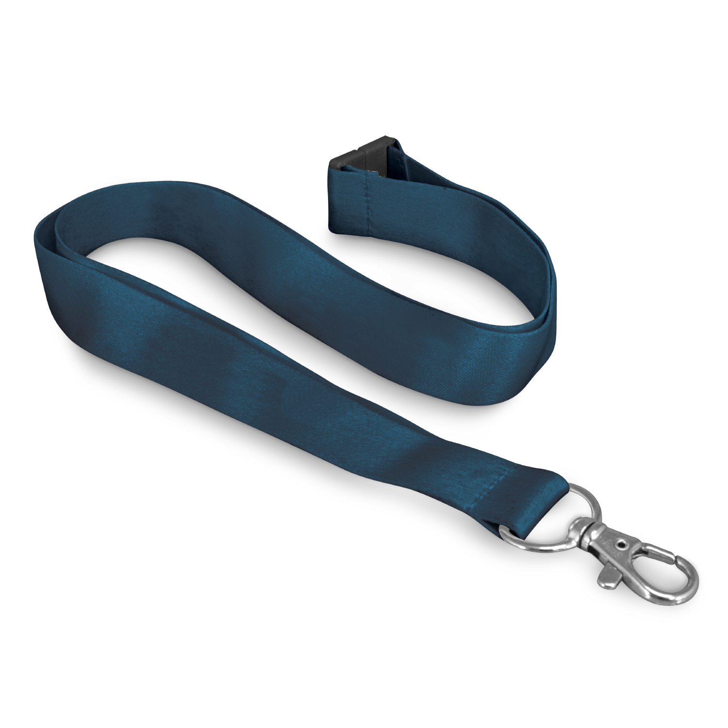 Alexandra Soft Touch Logo Lanyard navy Alexandra Soft Touch Logo Lanyard navy