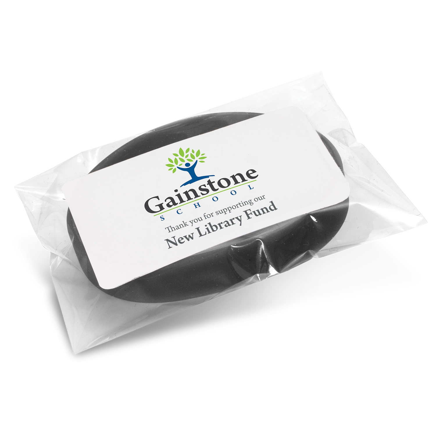 Atherton Silicone Wrist Band Debossed poly bag with label Atherton Silicone Wrist Band Debossed poly bag with label