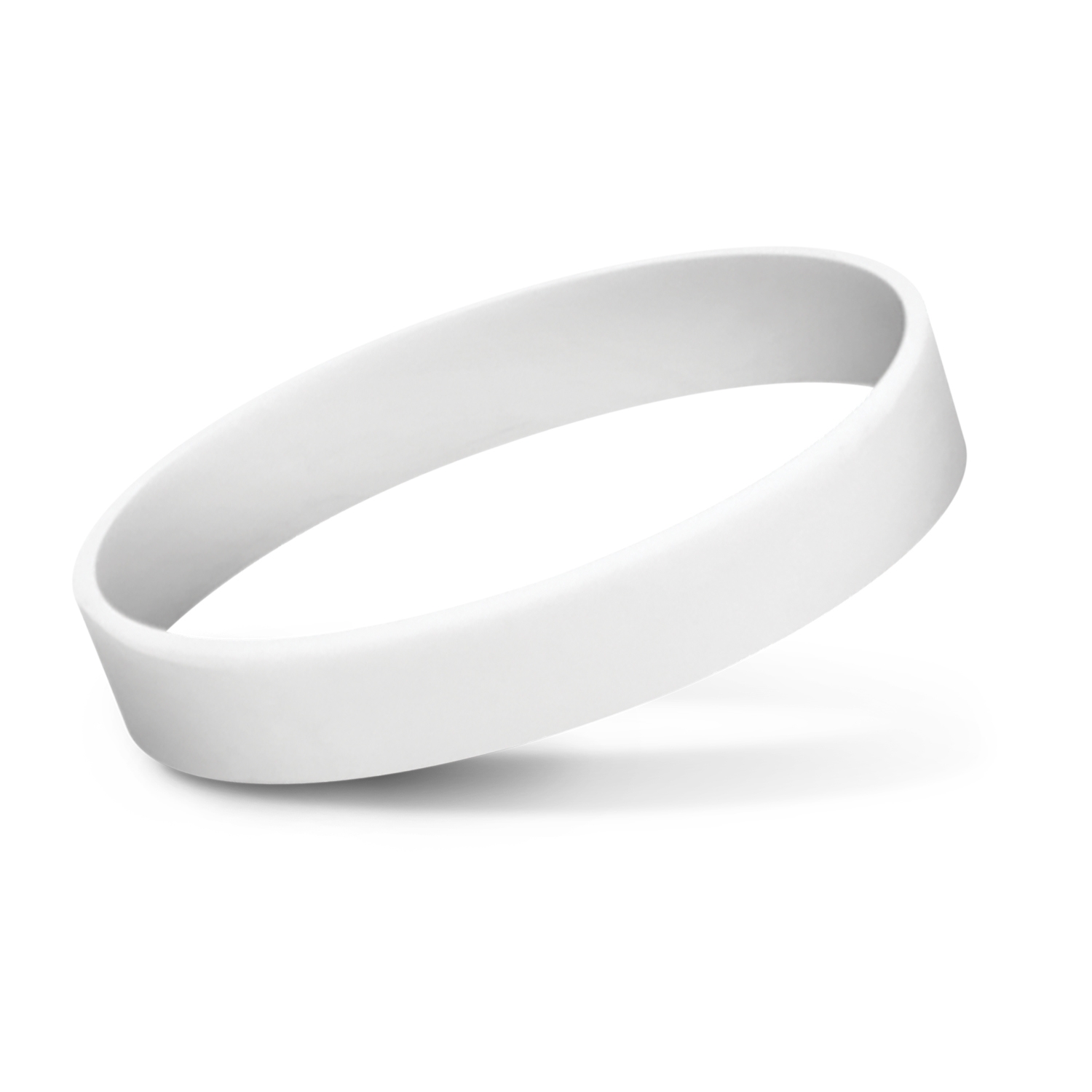 Atherton Silicone Wrist Band Debossed white Atherton Silicone Wrist Band Debossed white