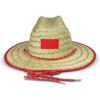 Avenel Wide Brim Straw Hat red Avenel Wide Brim Straw Hat red
