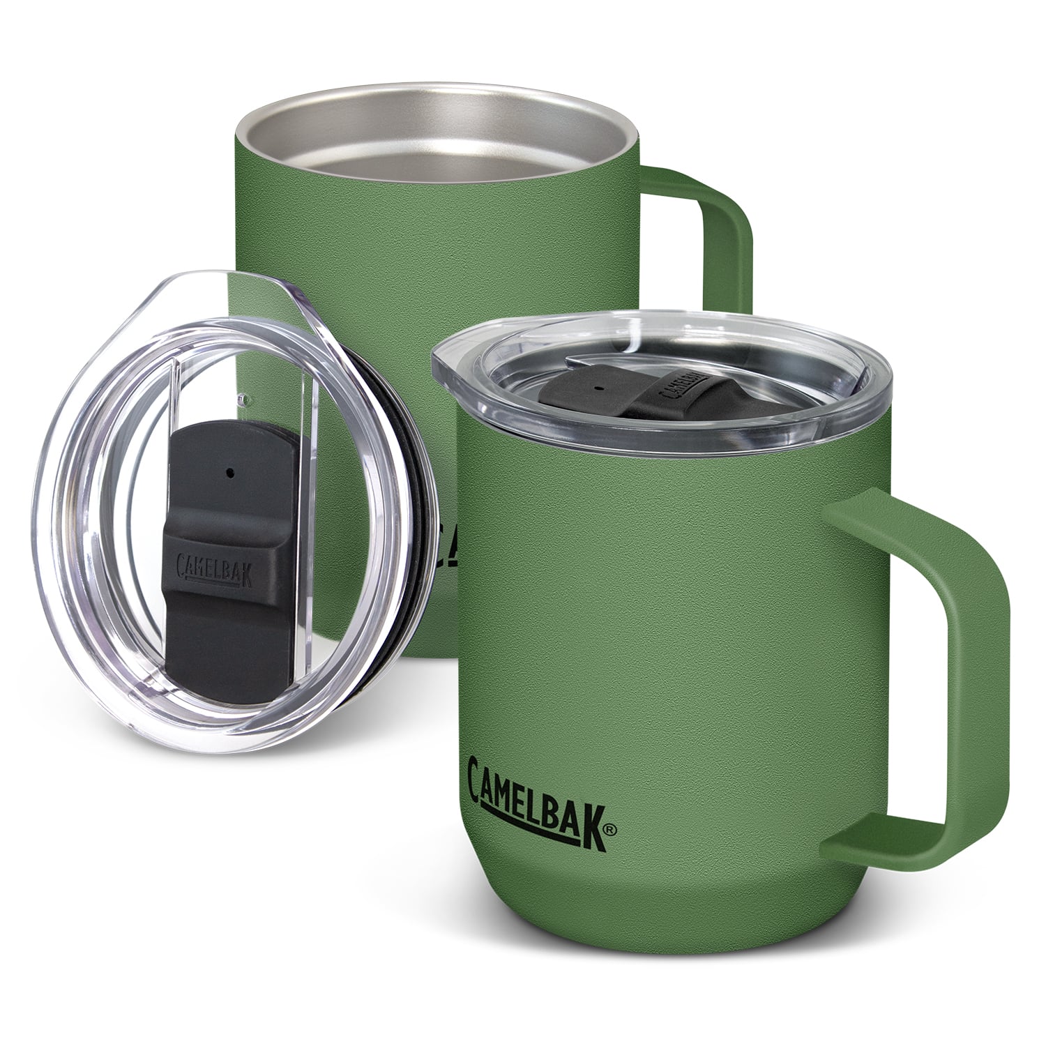 Badgingarra Vacuum Camp Mug moss green Badgingarra Vacuum Camp Mug moss green