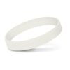 Dover Silicone Wrist Band Glow in the Dark white