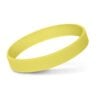 Dover Silicone Wrist Band Glow in the Dark yellow