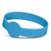 Graytown Silicone Wrist Band Embossed light blue Graytown Silicone Wrist Band Embossed light blue