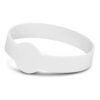 Graytown Silicone Wrist Band Embossed white Graytown Silicone Wrist Band Embossed white