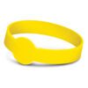 Graytown Silicone Wrist Band Embossed yellow Graytown Silicone Wrist Band Embossed yellow