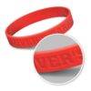 Hobart Silicone Wrist Band debossed