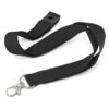 Lancelin Glow in the Dark Logo Lanyard black Lancelin Glow in the Dark Logo Lanyard black