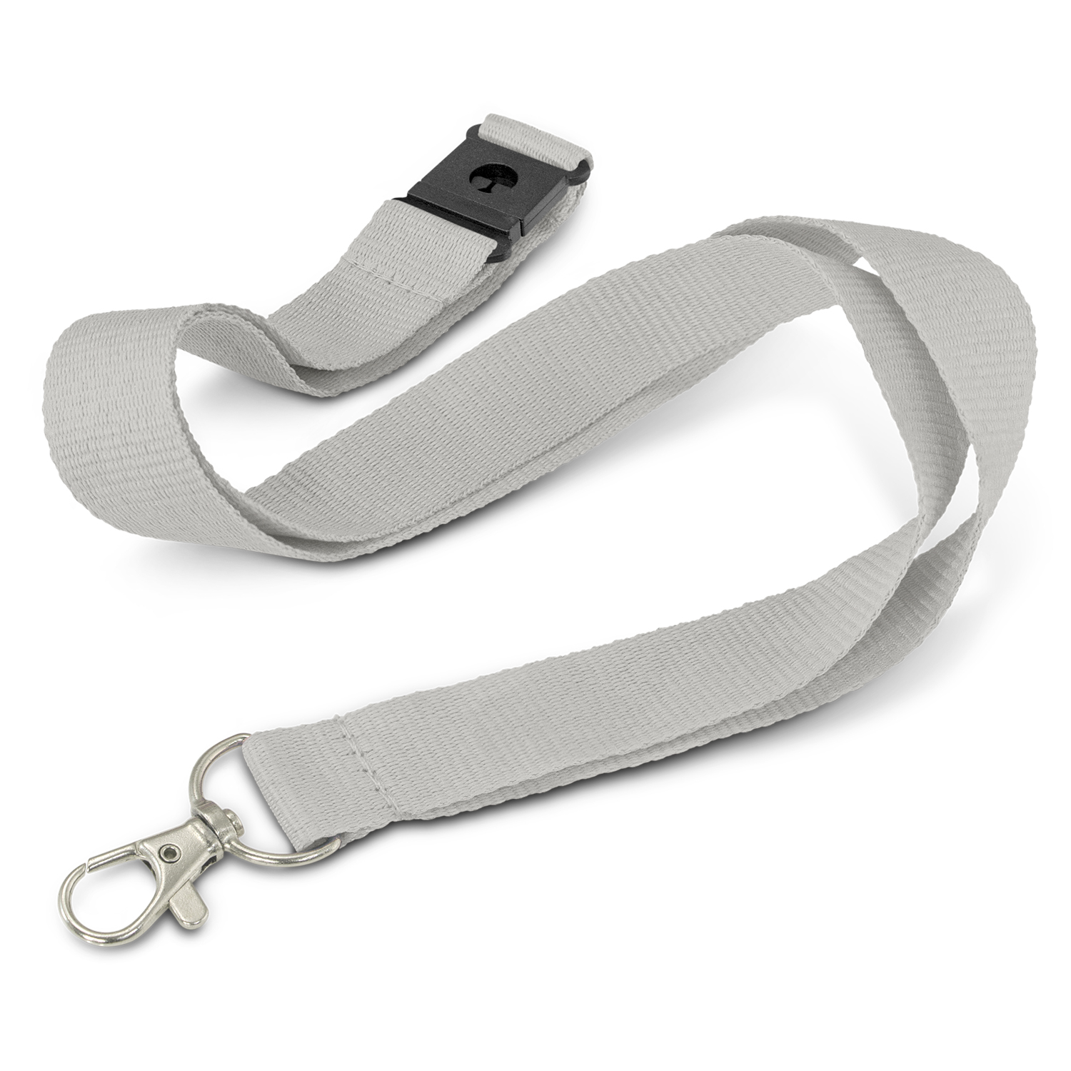Lancelin Glow in the Dark Logo Lanyard grey Lancelin Glow in the Dark Logo Lanyard grey