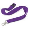 Lancelin Glow in the Dark Logo Lanyard purple Lancelin Glow in the Dark Logo Lanyard purple