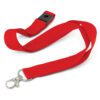 Lancelin Glow in the Dark Logo Lanyard red Lancelin Glow in the Dark Logo Lanyard red