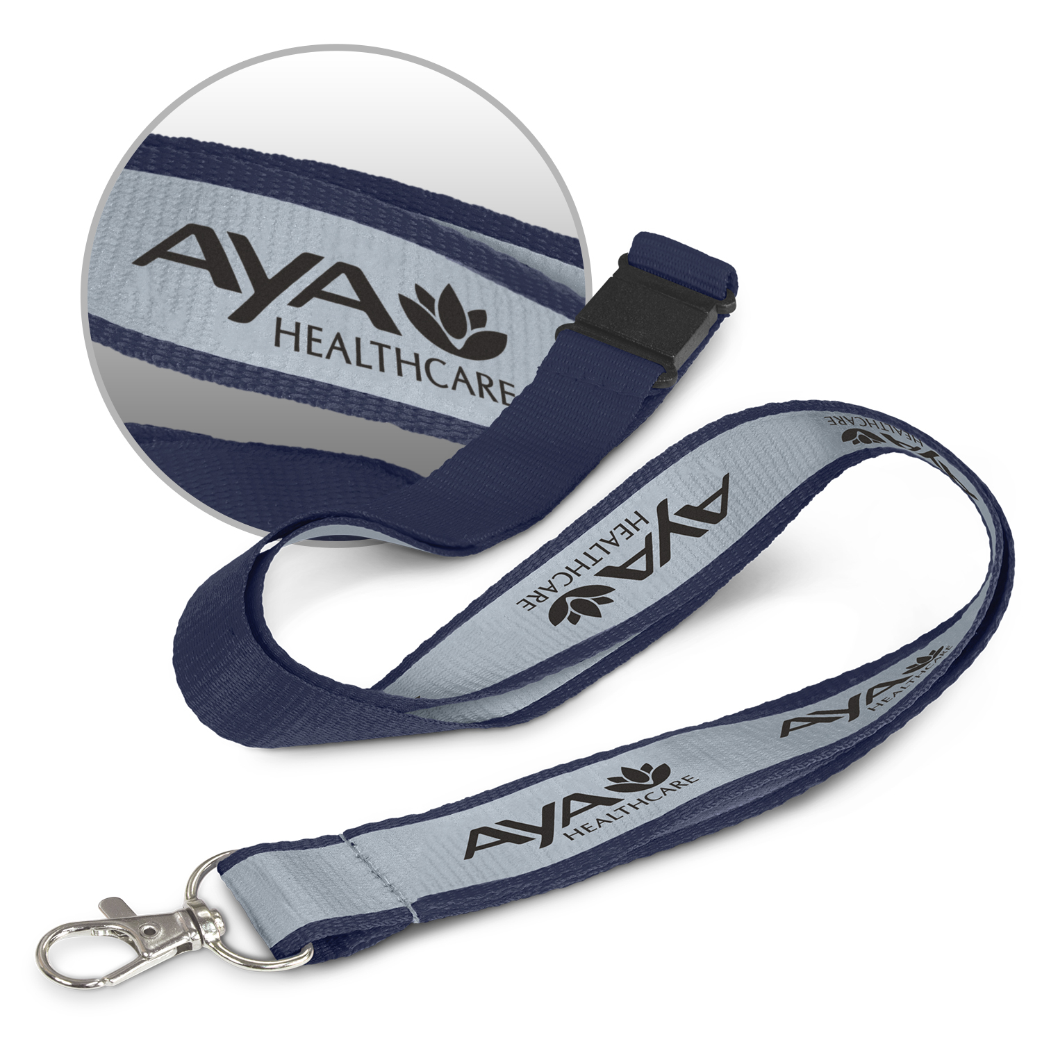 Queenscliff Reflector Lanyard main Queenscliff Reflector Lanyard main