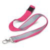 Queenscliff Reflector Lanyard pink Queenscliff Reflector Lanyard pink