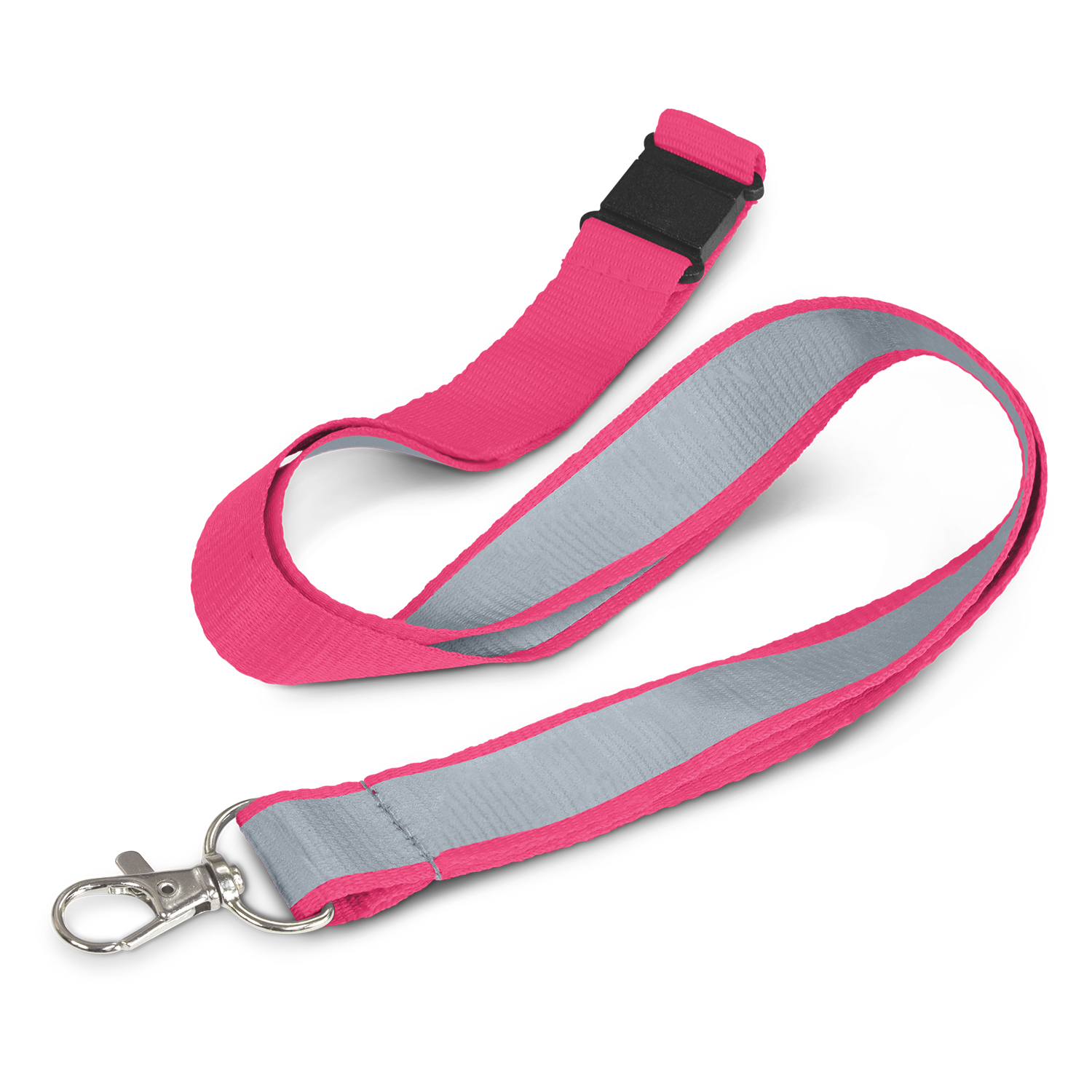 Queenscliff Reflector Lanyard pink Queenscliff Reflector Lanyard pink