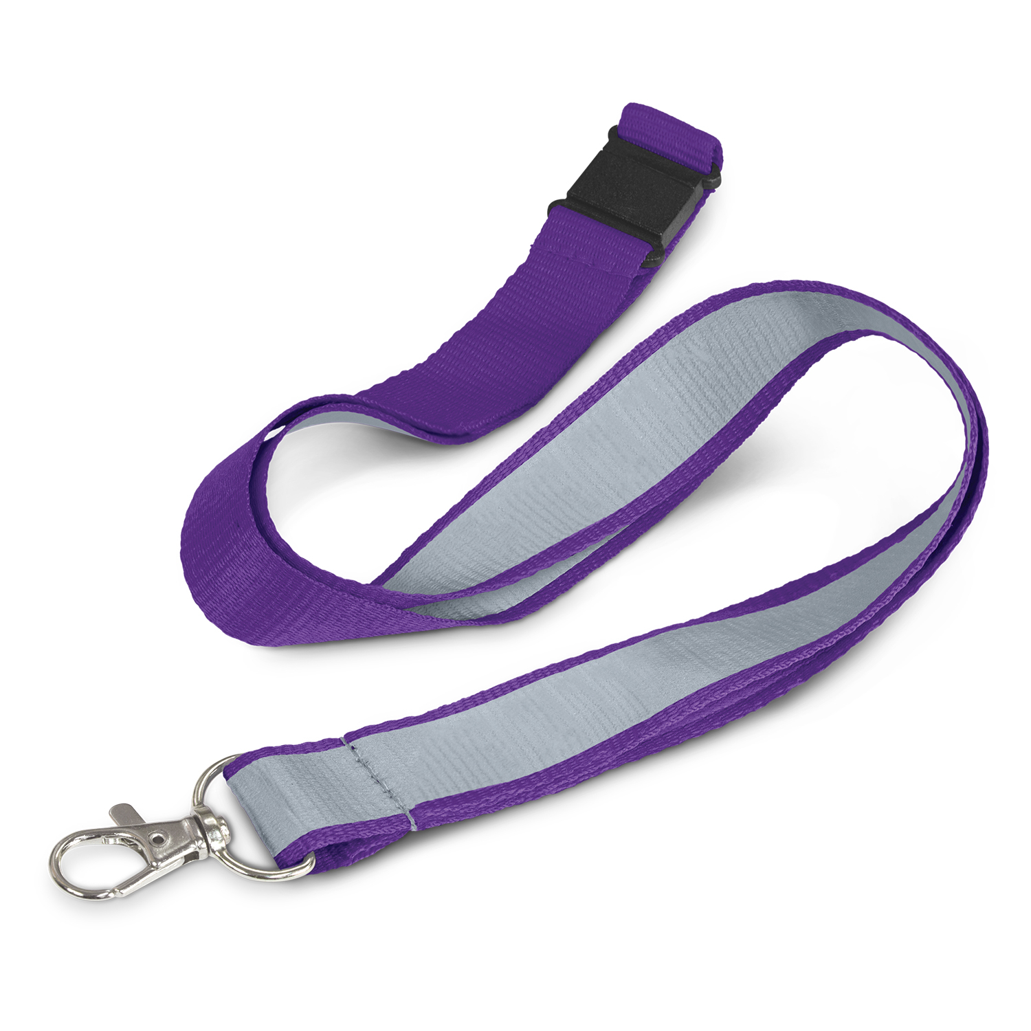 Queenscliff Reflector Lanyard purple Queenscliff Reflector Lanyard purple