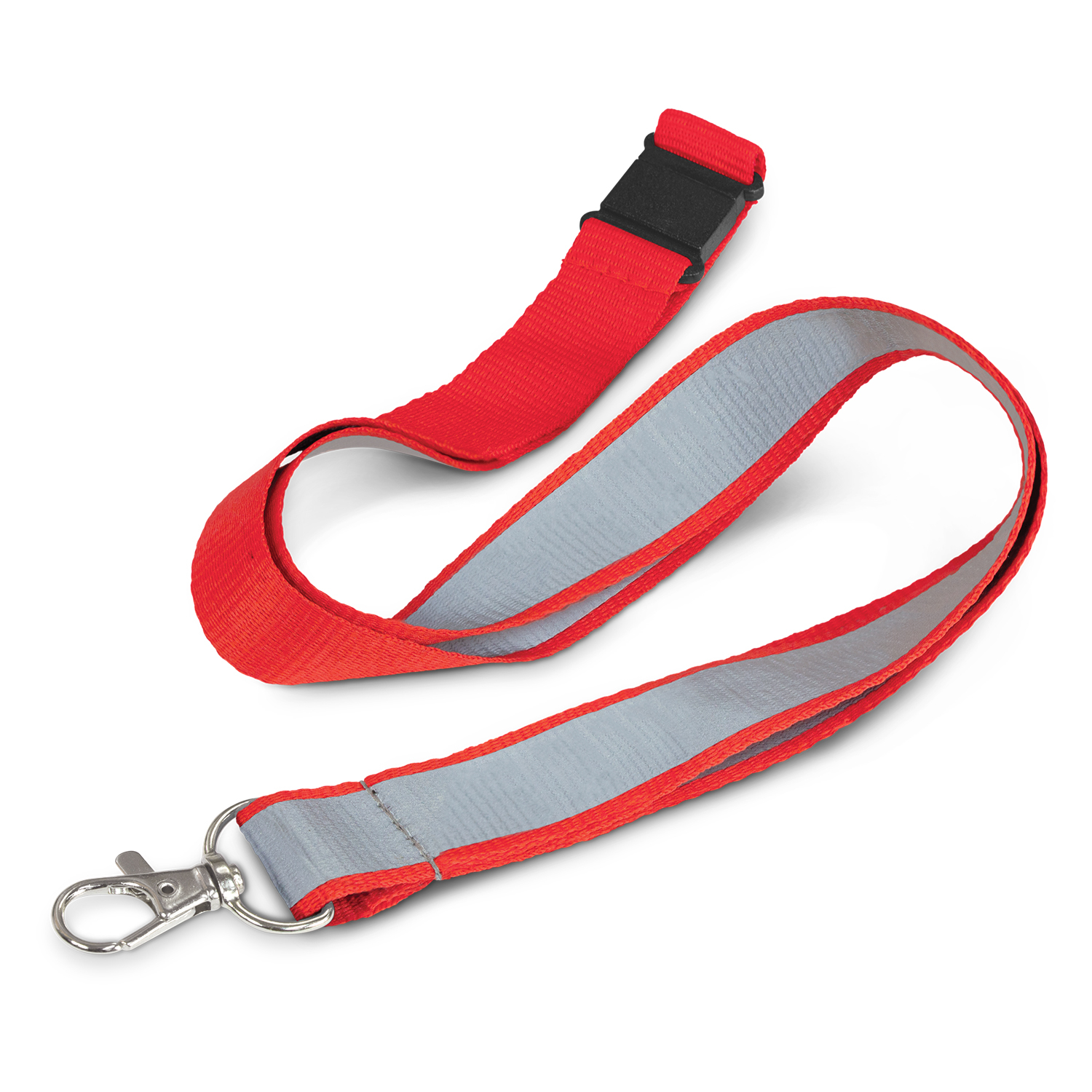 Queenscliff Reflector Lanyard red Queenscliff Reflector Lanyard red