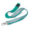 Queenscliff Reflector Lanyard teal Queenscliff Reflector Lanyard teal