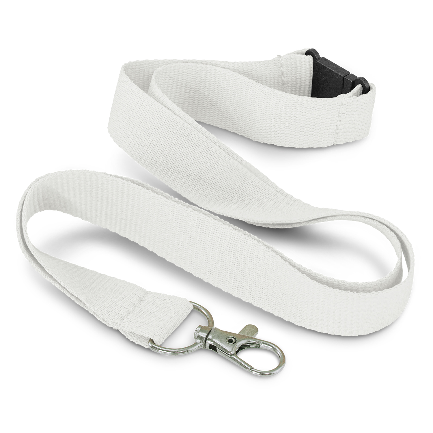 Stroud RPET Lanyard white Stroud RPET Lanyard white