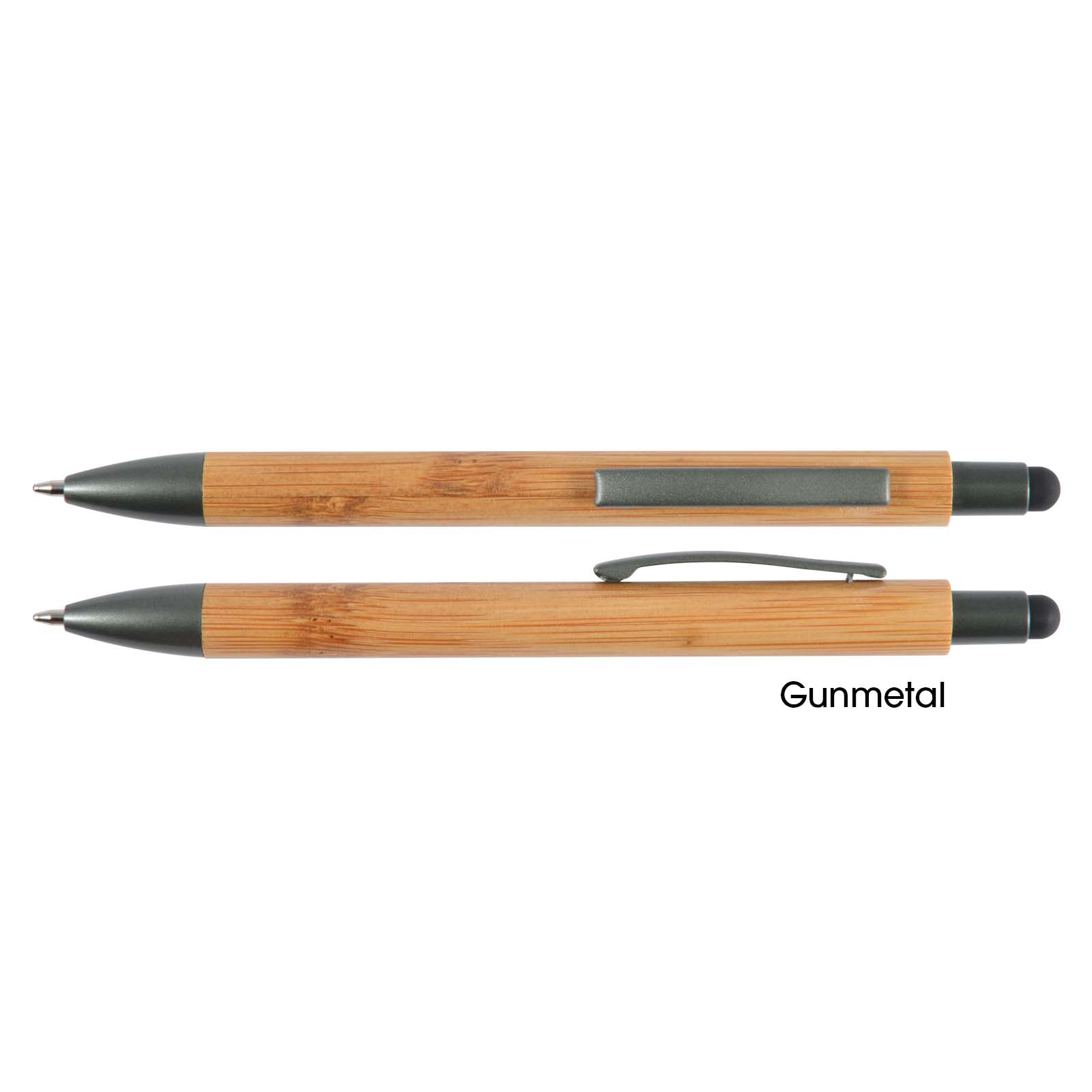 Aspen Bamboo Pen Stylus gunmetal Aspen Bamboo Pen Stylus gunmetal