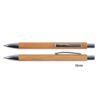 Aspen Bamboo Pen silver