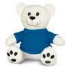Cotton Bear Plush Toy dark blue