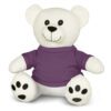Cotton Bear Plush Toy purple