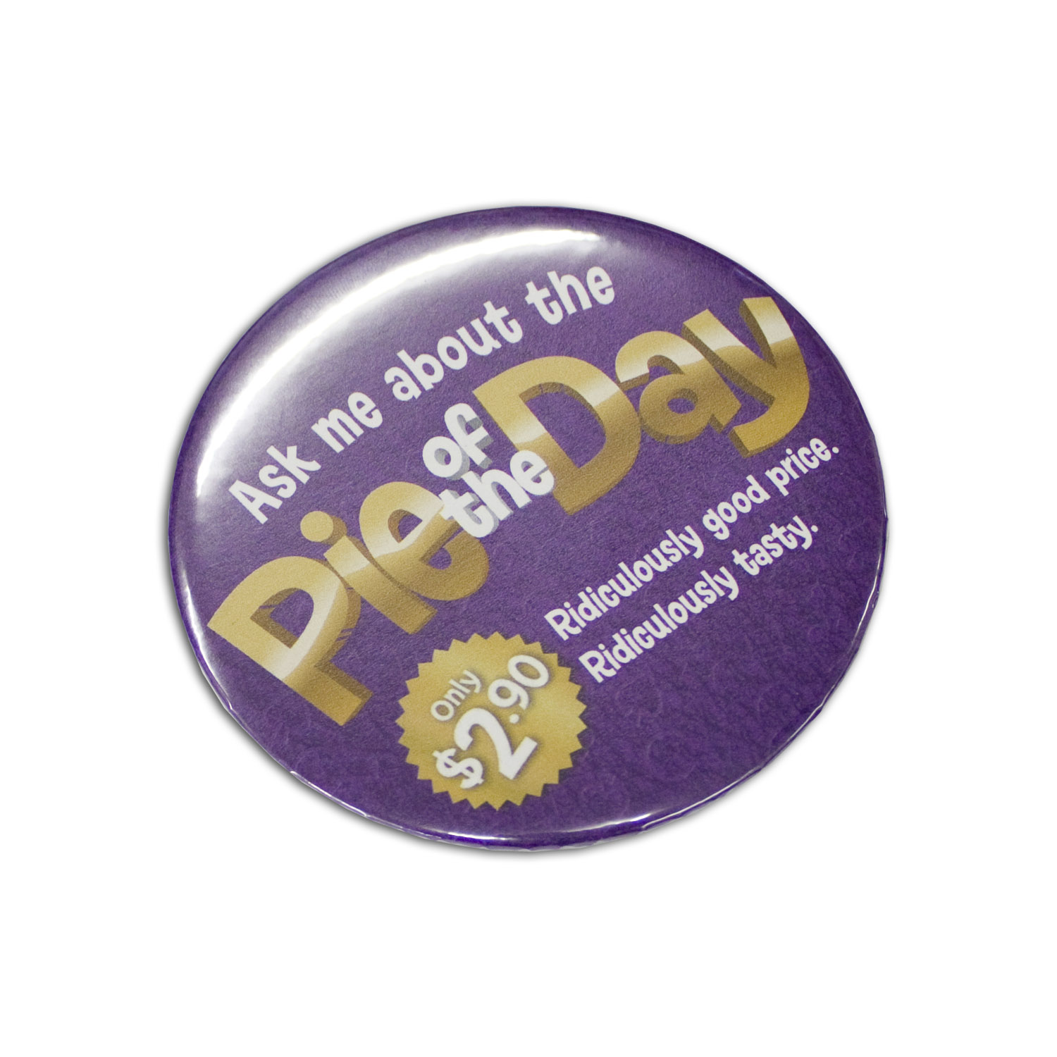 Dowerin Button Badge Round 75mm main Dowerin Button Badge Round 75mm main