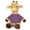 Giraffe Plush Toy purple