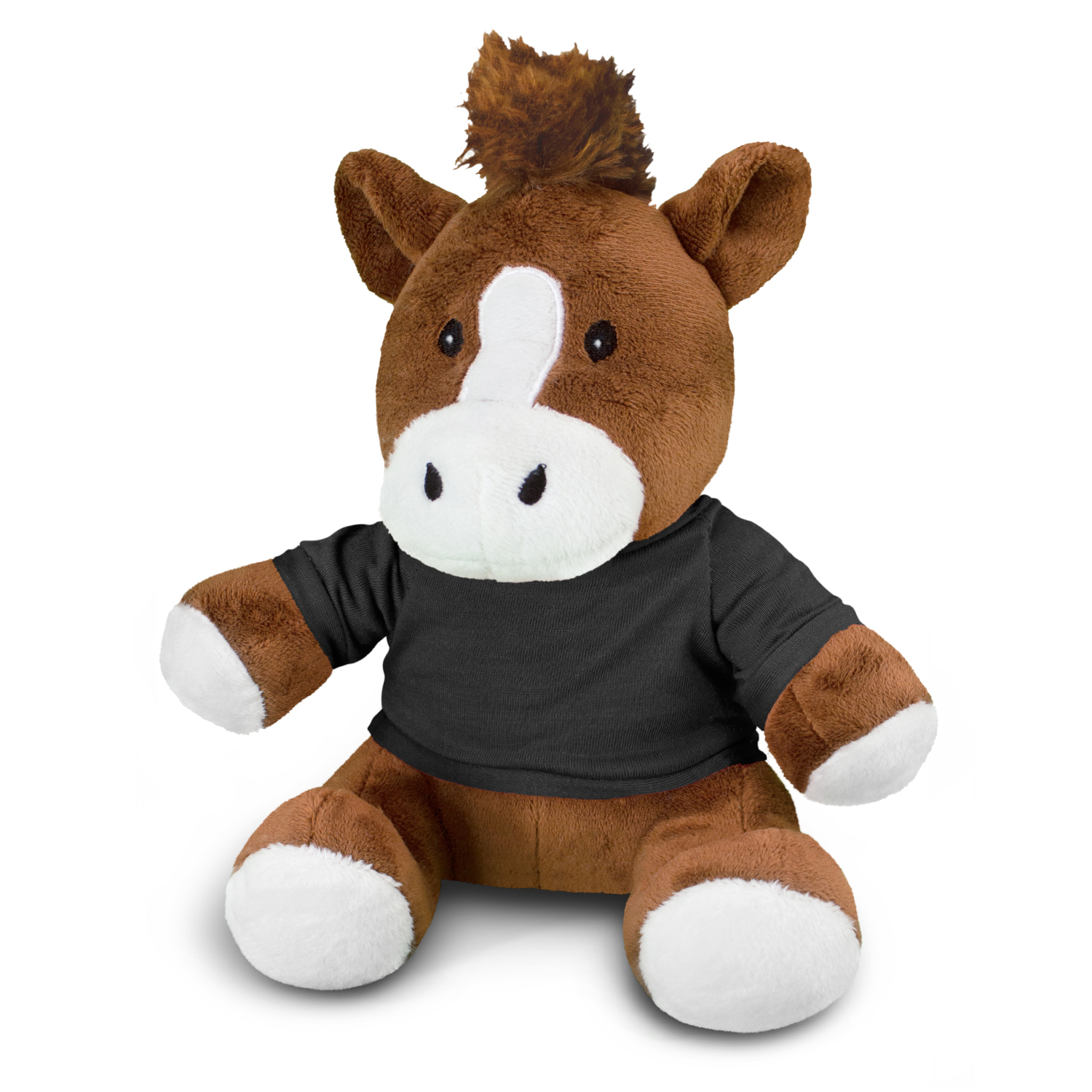 Horse Plush Toy black Horse Plush Toy black