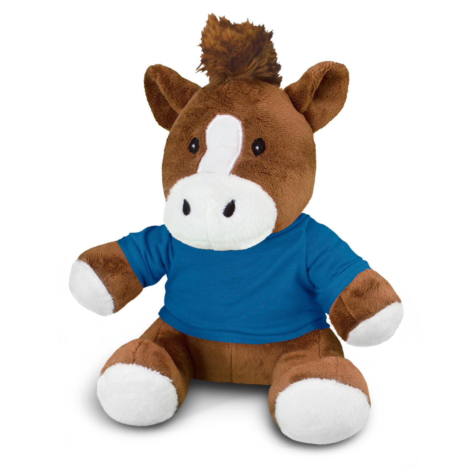 Horse Plush Toy dark blue Horse Plush Toy dark blue