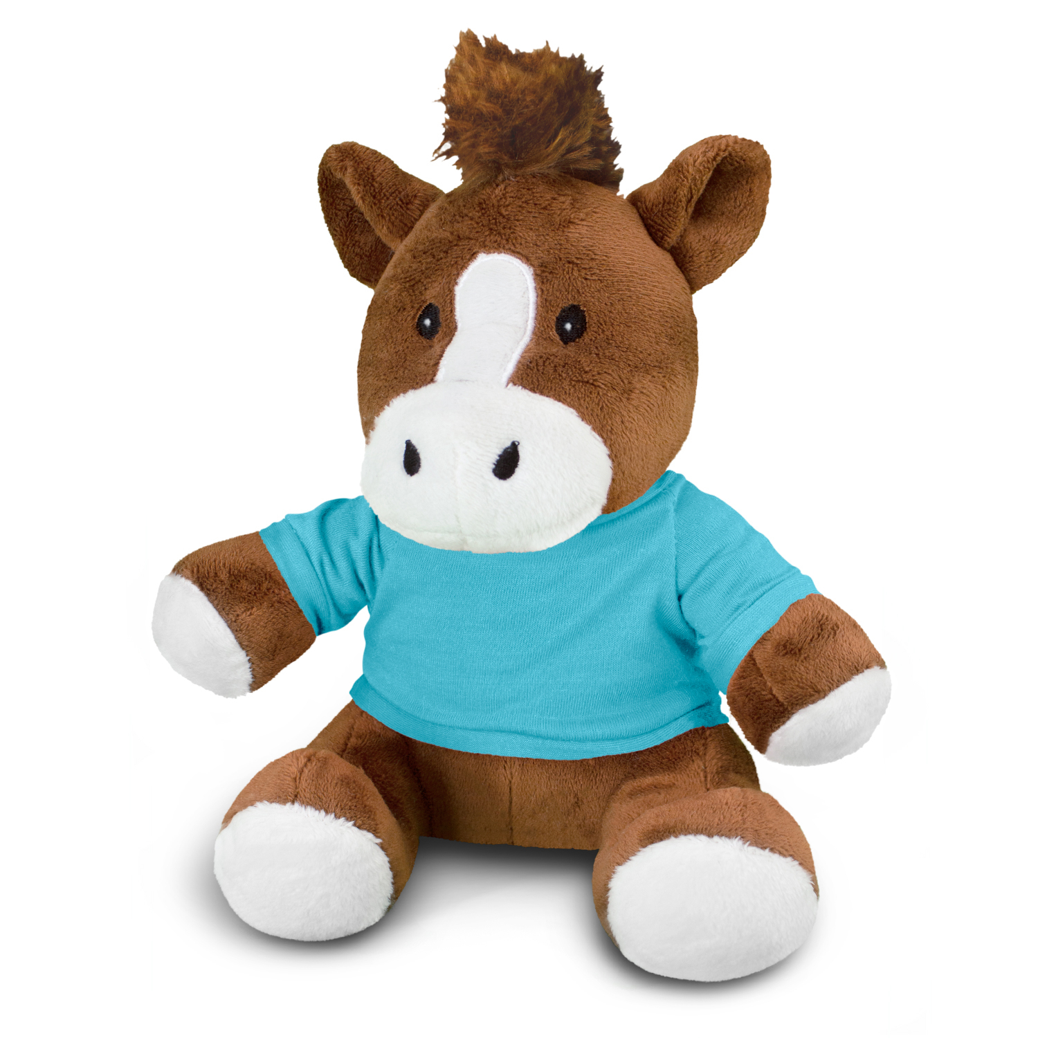 Horse Plush Toy light blue Horse Plush Toy light blue