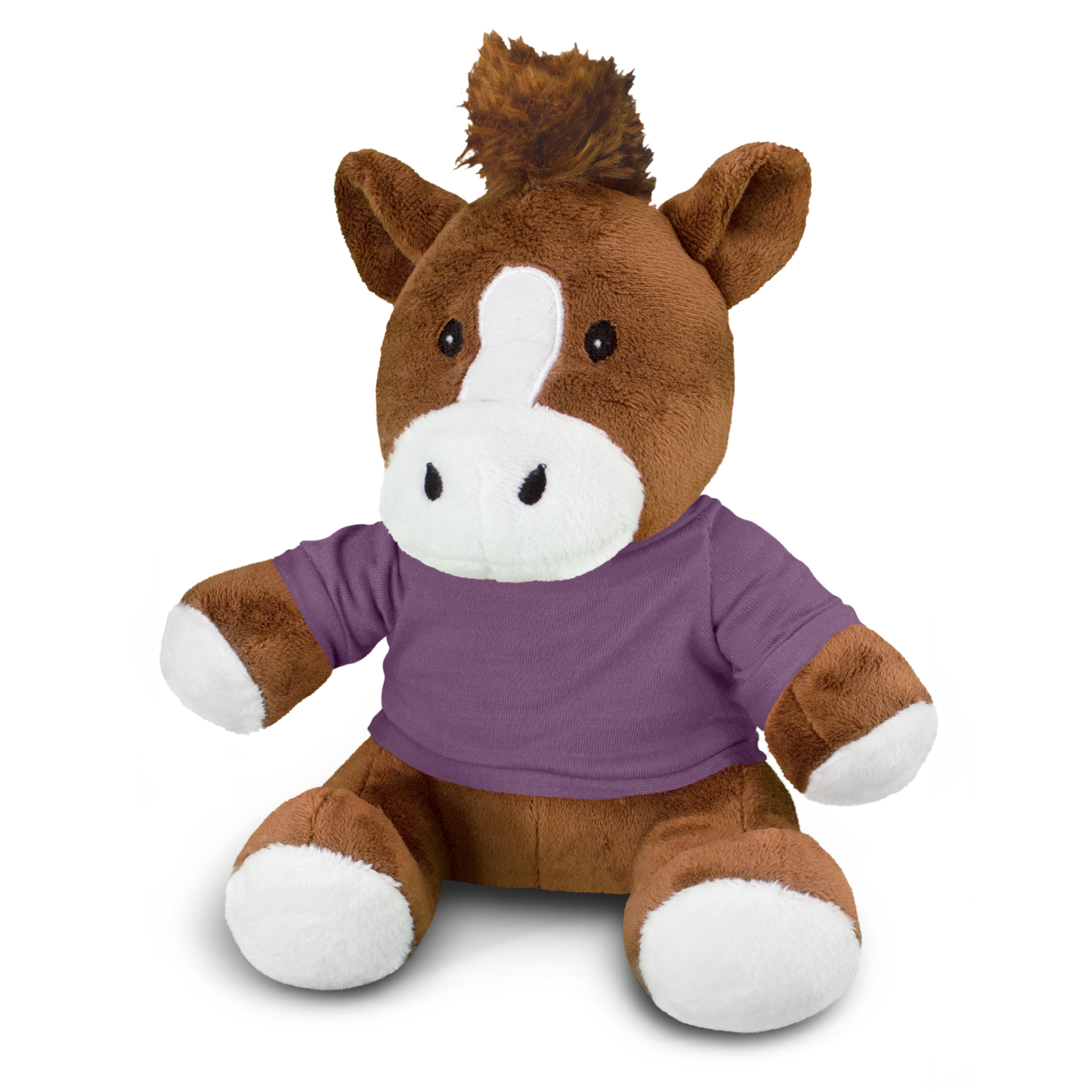 Horse Plush Toy purple Horse Plush Toy purple