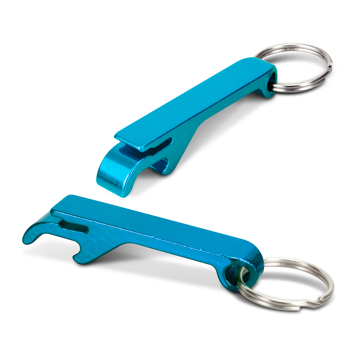Jamberoo Snappy Metal Bottle Opener Key Ring light blue Jamberoo Snappy Metal Bottle Opener Key Ring light blue