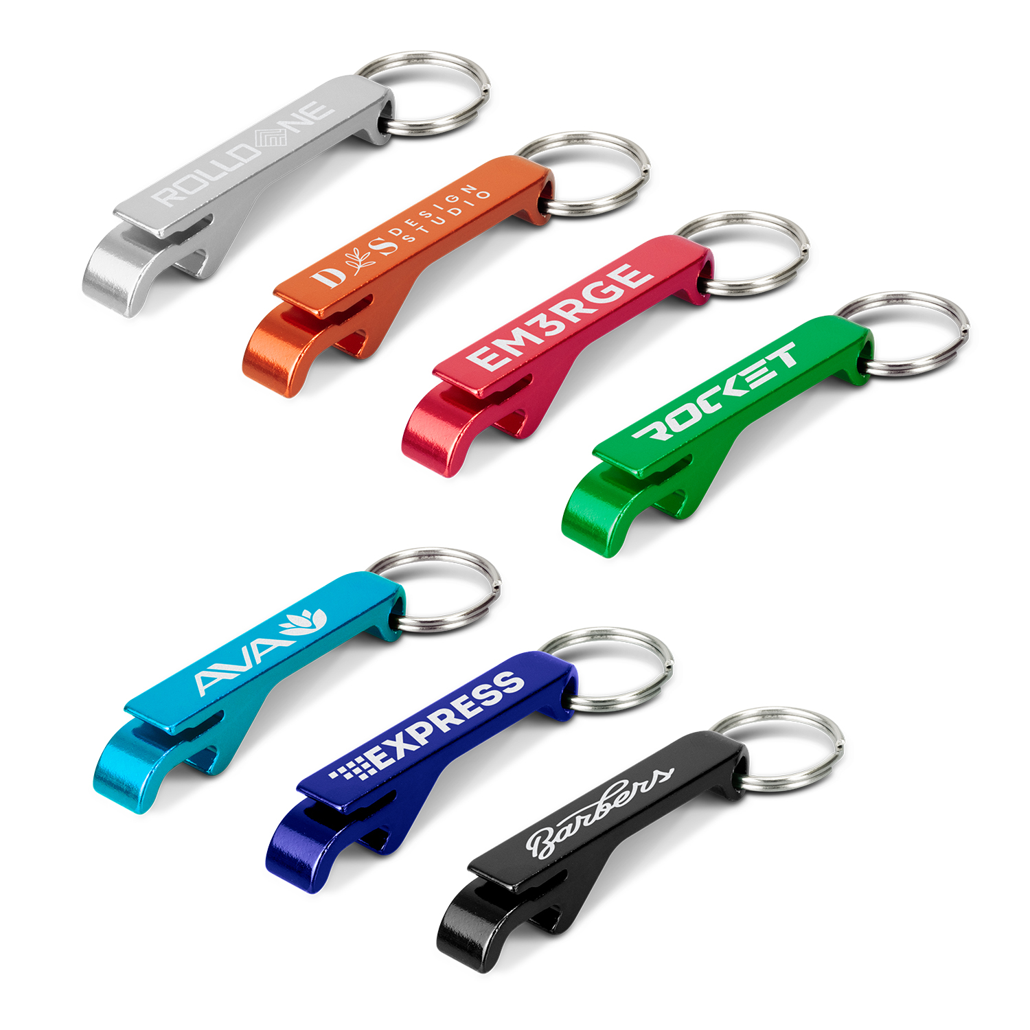 Jamberoo Snappy Metal Bottle Opener Key Ring main Jamberoo Snappy Metal Bottle Opener Key Ring main
