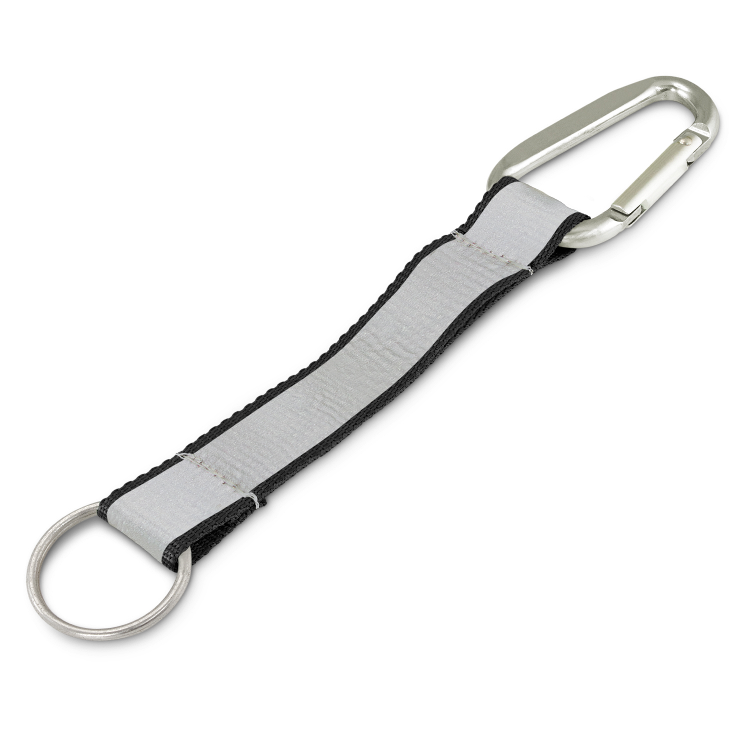 Nabiac Reflector Key Ring black Nabiac Reflector Key Ring black