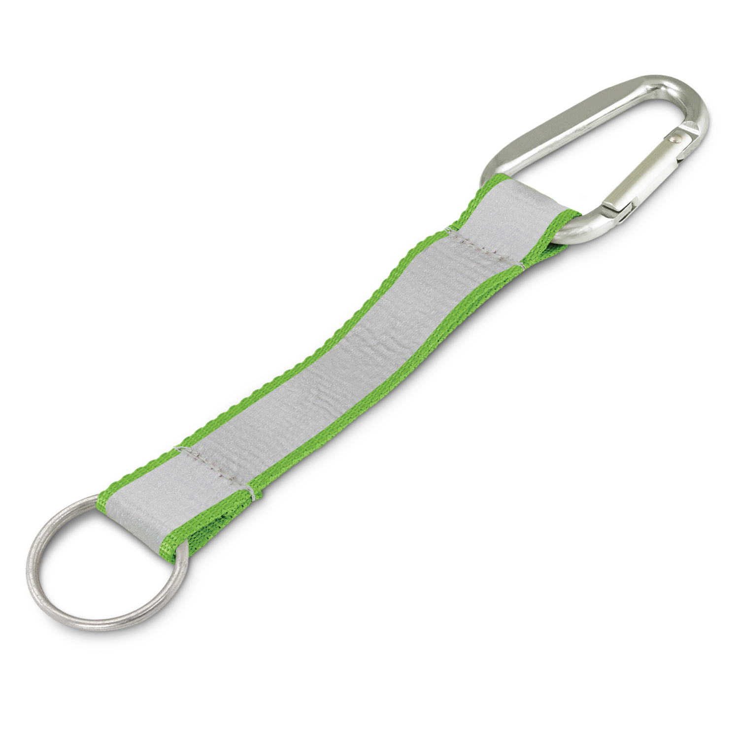 Nabiac Reflector Key Ring bright green Nabiac Reflector Key Ring bright green