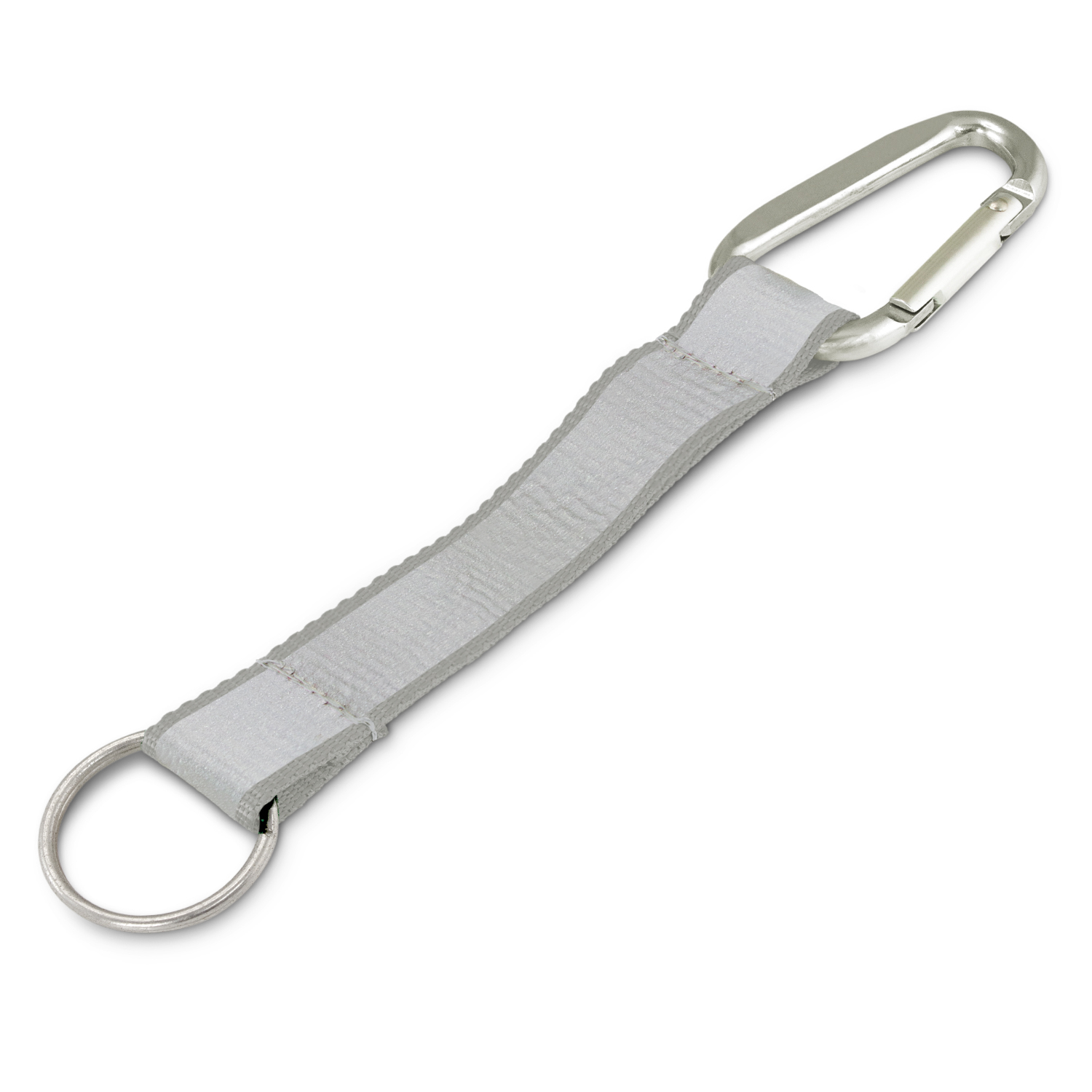 Nabiac Reflector Key Ring grey Nabiac Reflector Key Ring grey