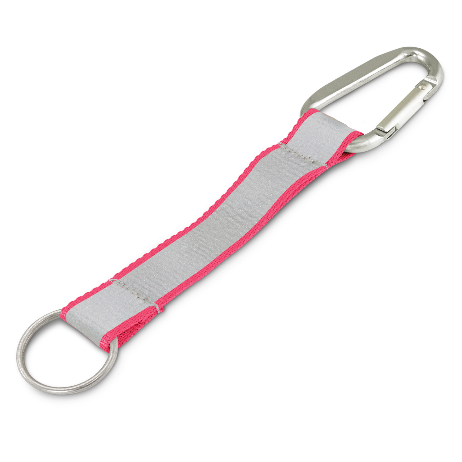 Nabiac Reflector Key Ring pink Nabiac Reflector Key Ring pink
