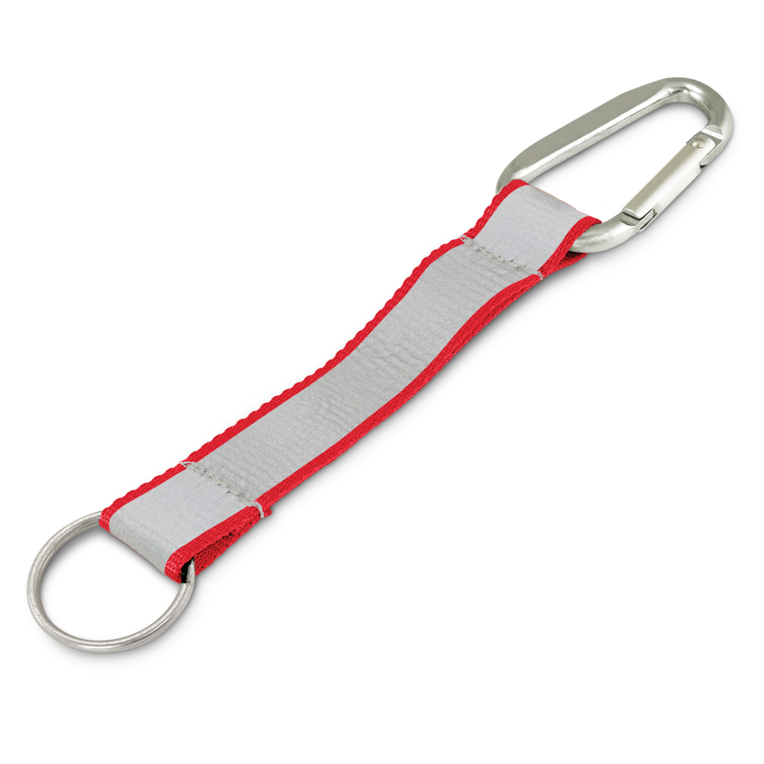 Nabiac Reflector Key Ring red Nabiac Reflector Key Ring red
