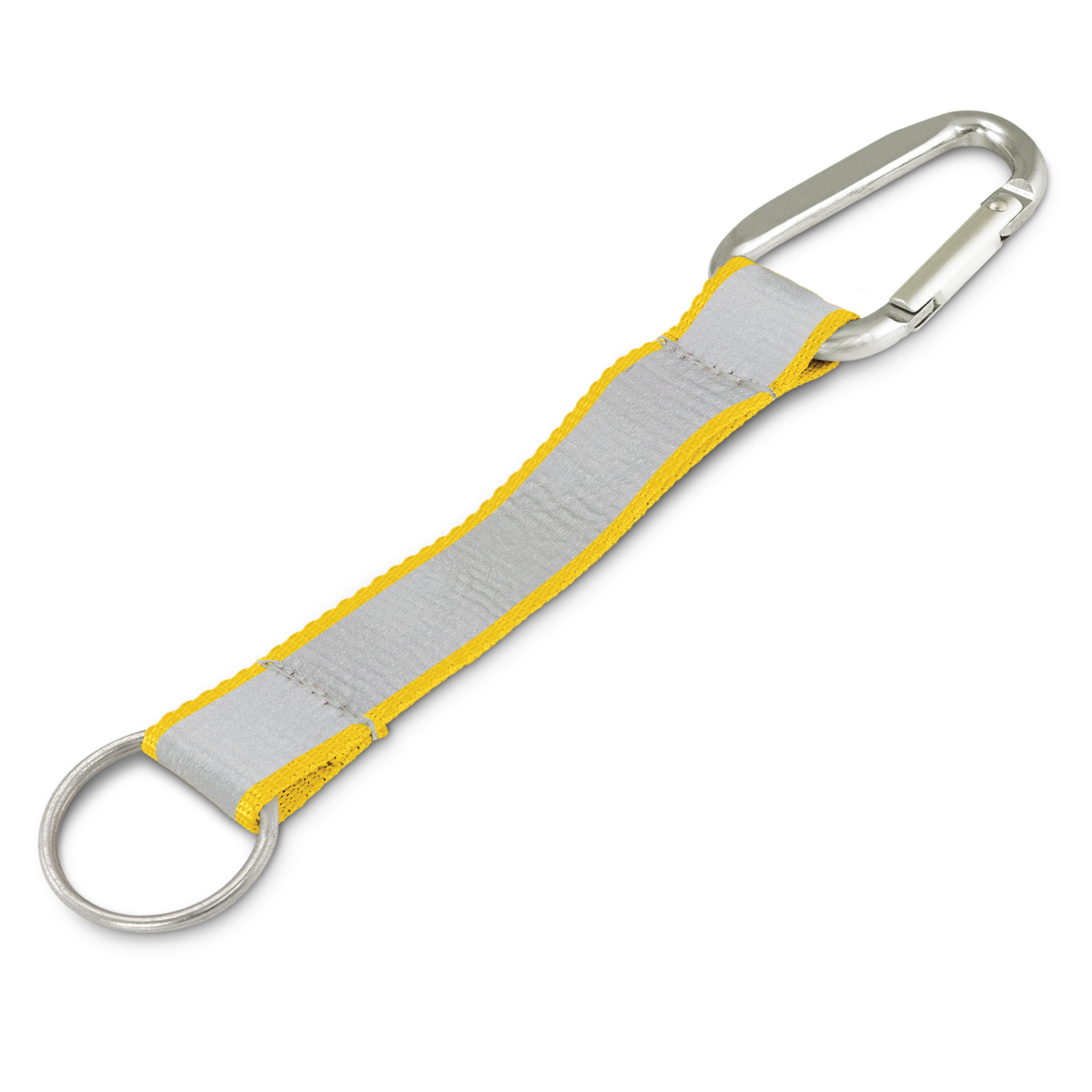 Nabiac Reflector Key Ring yellow Nabiac Reflector Key Ring yellow