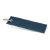 Oakey Woven Key Ring navy