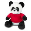 Panda Plush Toy red