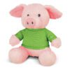 Pig Plush Toy bright green Pig Plush Toy bright green