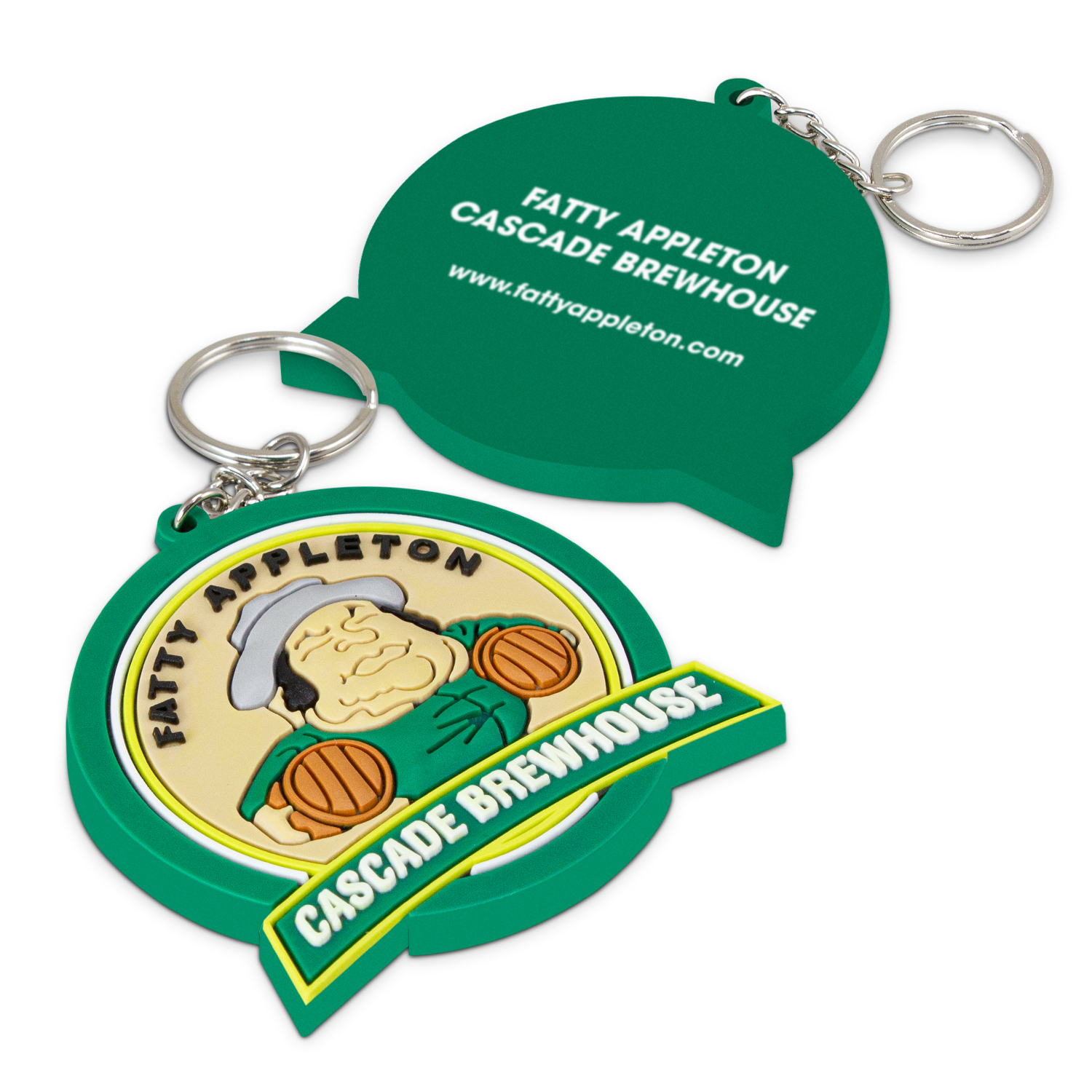 Railton PVC Key Ring Large One Side Moulded main Railton PVC Key Ring Large One Side Moulded main