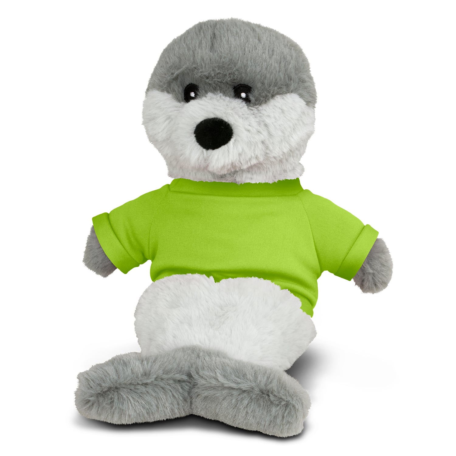 Seal Plush Toy bright green Seal Plush Toy bright green