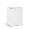 Derby Large Laminated Paper Carry Bag Full Colour white Derby Large Laminated Paper Carry Bag Full Colour white